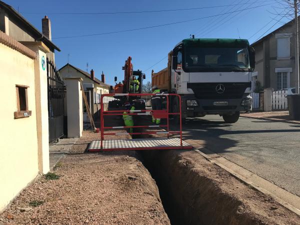 OUVERTURE DE TRANCHEE POUR TRAVAUX RESEAUX SECS